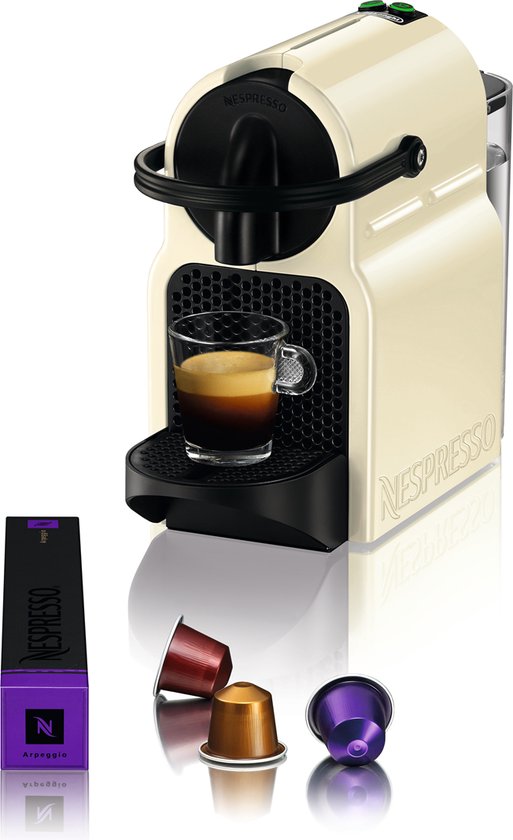 De'Longhi Nespresso Inissia EN80.CW - Koffiecupmachine - Creme Wit - Beige(Creme Wit)