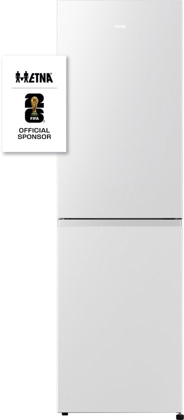 ETNA KCV282NWIT - Vrijstaande Koel vriescombinatie - 182 cm - Wit - No Frost - Extra groot Vriesvak - 50/50(Wit)