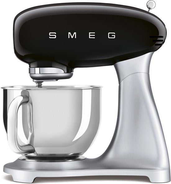 Smeg SMEG SMF02BLEU - Keukenmachine - Zwart - 800 W(Zwart， RVS)