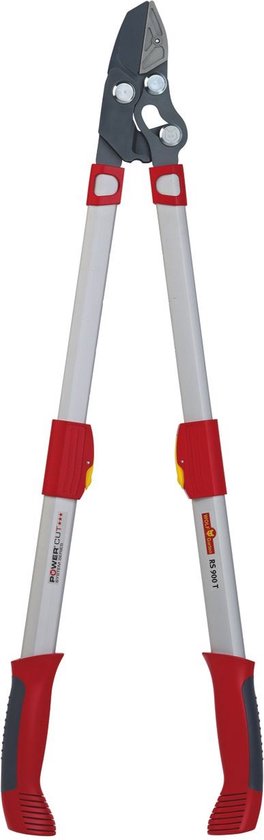 WOLF-Garten Takkenschaar POWER CUT*** RS 900 T - lengte 650-900mm - telescoop - aluminium hefboomarmen - 4x meer kracht - messpanning instelbaar - aambeeld