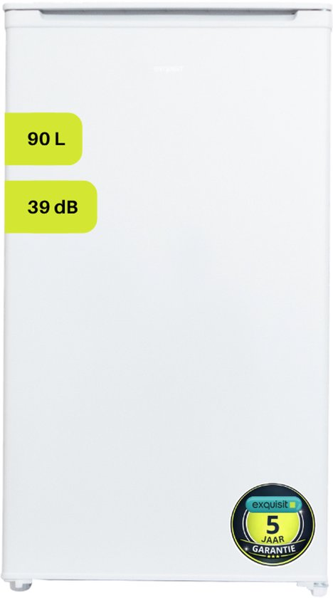 Exquisit KS116-0-041EW - Tafelmodel Koelkast - 5 Jaar Garantie - Met vriesvak - Wit