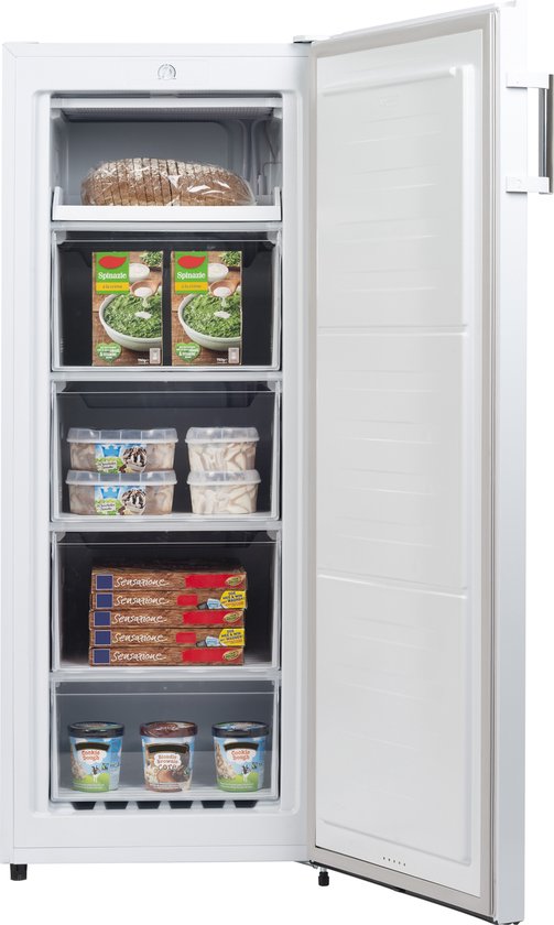 Edy EDY EDHV7055 - Hoge Vriezer - Wit - 165 Liter - E Klasse - 188 kWh per jaar - 5 Jaar Garantie