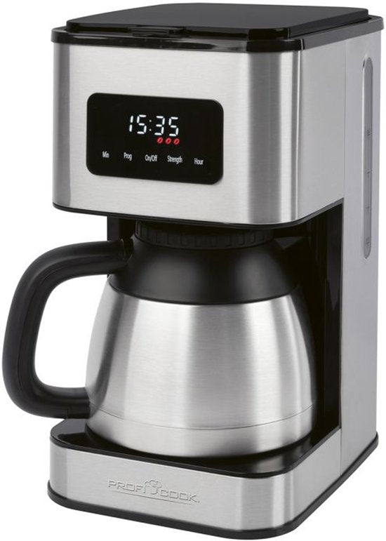 ProfiCook KA 1300 - Filter-Koffiezetapparaat -8 tot 10 kops - thermoskan -Timer