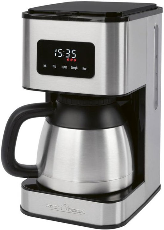 ProfiCook KA 1300 - Filter-Koffiezetapparaat -8 tot 10 kops - thermoskan -Timer