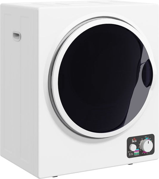 Homcom Wasdroger-Kunststof-49L x 40,5B x 60H cm-Wit