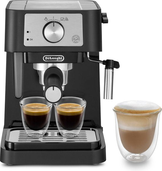 De'Longhi De’Longhi Stilosa Espressomachine 1 l(Zwart， Zilver)
