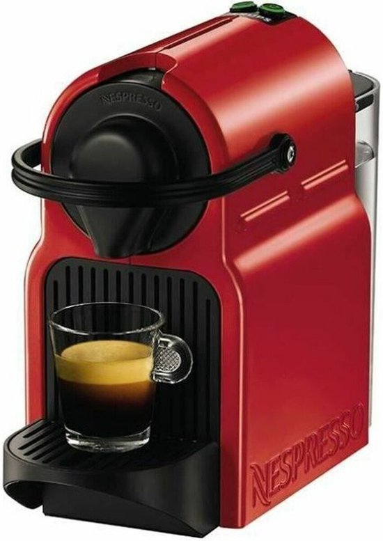 Krups Nespresso Inissia Rouge YY1531FD - Koffiecupmachine - 0,7 l(Zwart;Rood)