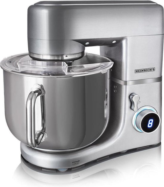 Heinrich's HKM 8120 - kneedmachine - keukenmachine - 12 liter XXXL - 1800 Watt