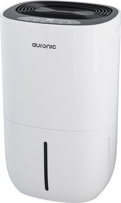 Auronic Luchtontvochtiger en Luchtreiniger - Pro Plus Series - Ontvochtigt 25L per dag in Huis - 5L Waterreservoir - Slaapkamer en Woonkamer - Was-droog functie - Vochtopnemer voor in Huis - Dehumidifier - Wit(25 l/Pro Plus Series， Wit)