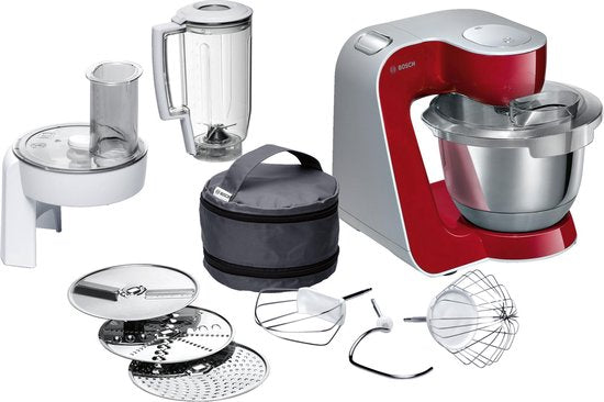 Bosch MUM5 - MUM58720 - Keukenmachine - 1000W - 3,9L - Rood