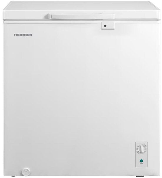 Heinner HCF-M198INVCE++ Vrieskist – 198 L – Convertible (Koelkast/Vriezer) – LED-verlichting – Inverter Compressor – Vergrendelbaar – Wit – 5 Jaar Garantie