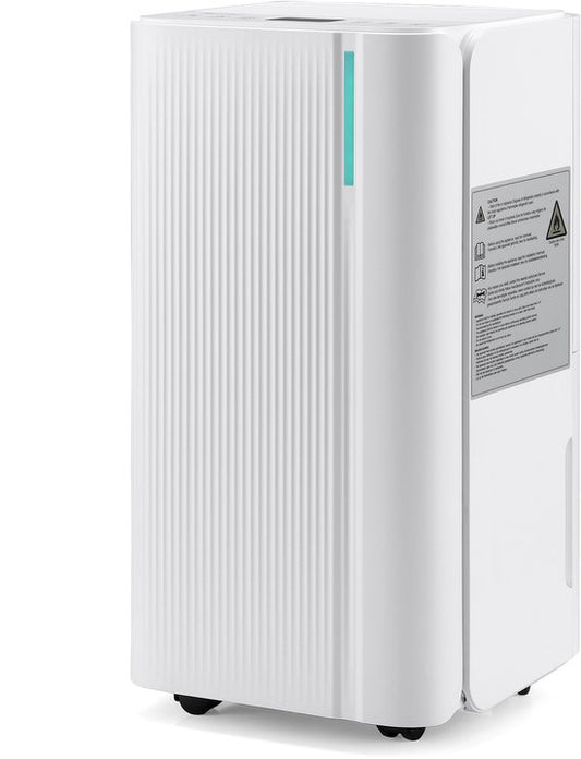 Dryconic Luchtontvochtiger 12L – automatische vochtregeling – 2,1L tank – drainage optie – stil  energiezuinig